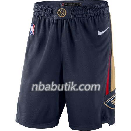 New Orleans Pelicans Mænd Shorts Navy 2018-19 Nike Swingman